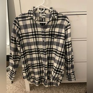 Madewell Oversized Flannel XS